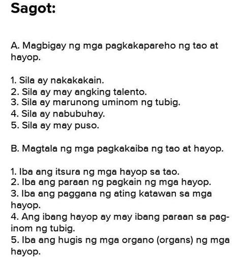 ano ang pagkakaiba ng hayop at tao brainly answer|ano Ang pagkakaiba Ng Hayop at tao .